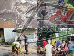 Jalan Di Dusun Dayu Rusak Parah, Banyak Pemakai Jalan Yang Jatuh, Dimana Anggaran Dana Desa?….