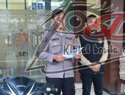 Curi Motor dari Teras Rumah, Seorang Residivis Berhasil Diamankan Polsek Kenjeran