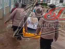 Tanggap Bencana Polres Pasuruan Dan BPBD Tangani Banjir di Winongan