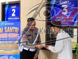 Satlantas Polres Gresik Hadirkan SIM Santri Trendi, Layanan Khusus Ramadan untuk Ribuan Santri
