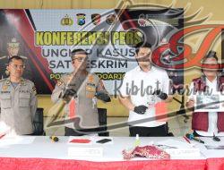 Satreskrim Polresta Sidoarjo Amankan Komplotan Pencurian Brankas Lintas Provinsi