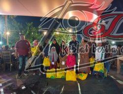 Bukber Tak Biasa di Taman Suroboyo: Redaksi HarianMataBerita Berbagi Santunan Anak Yatim