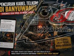 Dugaan Pencurian Kabel Berlangsung Lama, Kinerja Polresta Banyuwangi Dipertanyakan