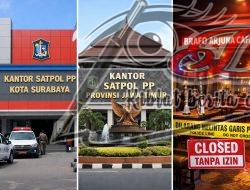 Satpol PP Kota dan Provinsi Saling Lempar Tanggung Jawab Soal Dugaan Kafe Tanpa Izin di Jalan Kenjeran