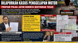 Oknum Polisi Polsek Sukapura Dilaporkan Kasus Penggelapan Motor, Propam Polda Jatim Diminta Bertindak Tegas