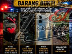 Satreskrim Polres Gresik Ringkus Pencuri HP di Manyar, Gasak 4 Ponsel Saat Pesta Ulang Tahun