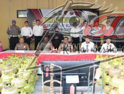 Satreskrim Polresta Sidoarjo Ungkap Sindikat LPG Oplosan di Rumah Kontrakan Amankan Dua Tersangka