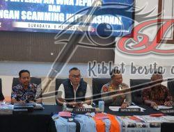 Kasat Reskrim Polrestabes Surabaya Bongkar Markas Scaming Jaringan Internasional 44 Orang Diamankan