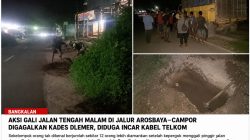 Penggalian Misterius di Bangkalan Berujung Dihentikan, Kades: “Saya Curiga Maling Kabel”