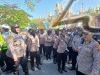 Polres Pelabuhan Tanjung Perak Kerahkan 696 Personel Amankan Pengesahan Warga Baru PSHT di Surabaya.