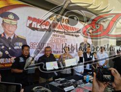 Polrestabes Surabaya Tetapkan 45 Tersangka Kasus Penipuan Siber Internasional, Ribuan Data Korban Disita