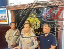 Demo Grahadi Memanas, Polrestabes Surabaya Tahan Empat Tersangka Perusakan dan Penyerangan Petugas
