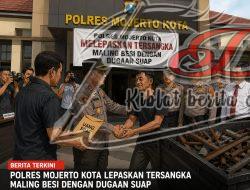 Ada Mahar, Dugaan Tangkap Lepas Tiga Terduga Pencurian Di Polres Mojokerto Kota