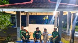 Koramil Giritontro Jaga Keamanan Wilayah Tetap Kondusif