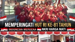 Kobarkan Semangat Kemerdekaan, Warga RW 11 Sidotopo Gelar Upacara HUT RI ke-81