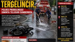 Berkali-kali Ceceran Solar di Jalan Bikin Tergelincir Dan Menimbulkan Lakalantas, Polres Probolinggo Diminta Telusuri Sumbernya