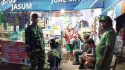 Patroli Malam Cipta Kondisi, Serka Heri Santoso Sambangi Warga Demi Menjaga Keamanan Bulukerto