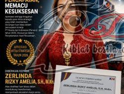 KAI Stakeholder Awards 2026: Zerlinda Rizky Amelia Raih Penghargaan atas Dedikasi Penyelamatan Aset PT KAI