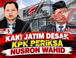 KAKI Jatim Desak KPK Periksa Nusron Wahid, Temuan Rekening Setoran BPN Jatim Jadi Alarm Keras