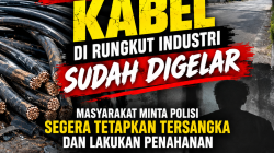 Kasus Pencurian Kabel Telkom Di Rungkut Industri Disorot, Polisi Diminta Segera Tetapkan Tersangka