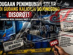 Penimbunan Solar Di Gudang Kalicilik Bojonegoro Di Sorot, APH Harus Bertindak Tegas