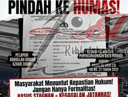Laporan Dugaan Penyalahgunaan Data Pribadi Dinilai Lamban, Kapolrestabes Dan Kasatreskrim Polrestabes Surabaya Diminta Evaluasi Unit Jatanras