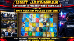 Jatanras Polrestabes Surabaya Bekuk 9 Terduga Pelaku Penipuan Kartu ATM, Korban Rugi Rp116 Juta