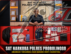 Satresnarkoba Polres Probolinggo Bongkar Peredaran Narkoba, Dua Tersangka Pengedar Sabu Diamankan