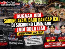 Meski Didumas, Judi Sabung Ayam Sukodono Lumajang Tidak Ditindak. Apakah Sudah Masuk Angin