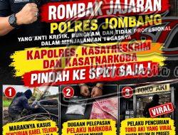 Sederet Kasus Di Jombang Bikin Resah Masyarakat, KPK Nusantara Desak Kapolri dan Kapolda Jatim Copot Kapolres Dan Jajarannya