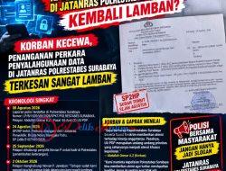 Korban Kecewa, Penanganan Perkara Penyalahgunaan Data Di Jatanras Polrestabes Surabaya Terkesan Sangat Lamban