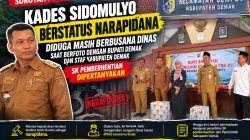 Kades Sidomulyo Berstatus Narapidana Diduga Masih Berseragam Dinas saat Berfoto dengan Bupati Demak, SK Pemberhentian Dipertanyakan