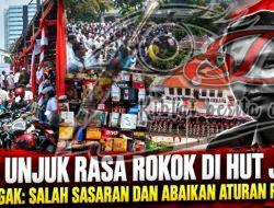 Demo Rokok di HUT Jatim Dinilai Salah Sasaran, Diduga Ditunggangi Bandar Ilegal