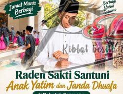 Istiqomah Jumat Manis, Raden Sakti Rutin Santuni Anak Yatim dan Janda Berumur (Kaum Dhuafa) di Desa Robatal Sampang