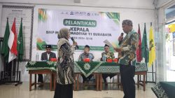 Cetak Sejarah, Alumni Tahun 1998 Resmi Dilantik Jadi Kepala SMP Muhammadiyah 11 Surabaya