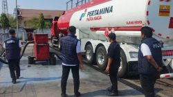 Satreskrim Polres Pelabuhan Tanjung Perak Pantau Pendistribusian BBM di Sejumlah SPBU, Pastikan Berjalan Lancar