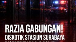 Sekitar Jam Satu Dini Hari Diskotik Stasiun Surabaya Digerebek BNN & POLISI, Pengunjung Sepiii…..?