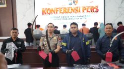 Satreskrim Polres Mojokerto Kota Amankan 21 Pemuda Diduga Serang Angkringan di Magersari