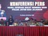 Ditreskrimum Polda Jatim Amankan 1.212 Tersangka dari 1.345 Kasus Kriminal Dalam Operasi Sikat Semeru 2026