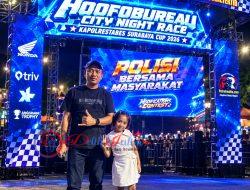 Hoofdbureau City Night Race 2026, Upaya Polrestabes Surabaya Ciptakan Lalu Lintas Tertib