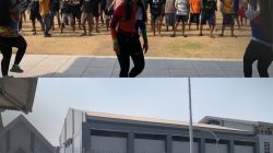 Sehat dan Produktif, Ratusan Warga Binaan Rutan Kelas I Surabaya Gelar Senam Bersama