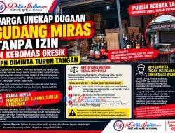 Warga Ungkap Dugaan Gudang Miras Tanpa Izin di Kebomas Gresik, APH Diminta Turun Tangan