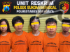 Curas Bermodus Kenalan Perempuan, Unit Reskrim Polsek Sukomanunggal Amankan Lima Terduga Pelaku di Surabaya