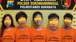 Curas Bermodus Kenalan Perempuan, Unit Reskrim Polsek Sukomanunggal Amankan Lima Terduga Pelaku di Surabaya